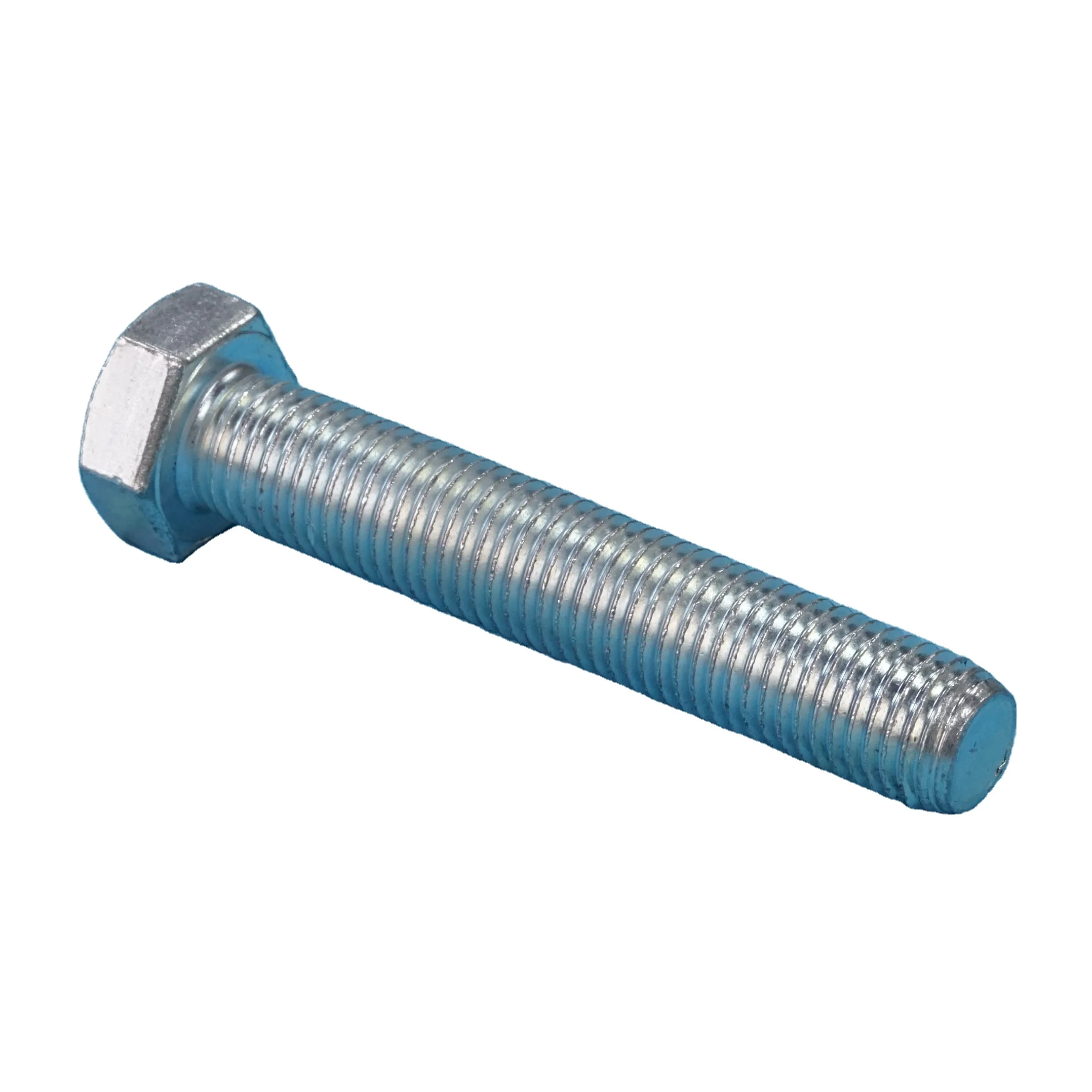 DIN933 high strength class 8.8 Steel Galvanized Hexagon bolt
