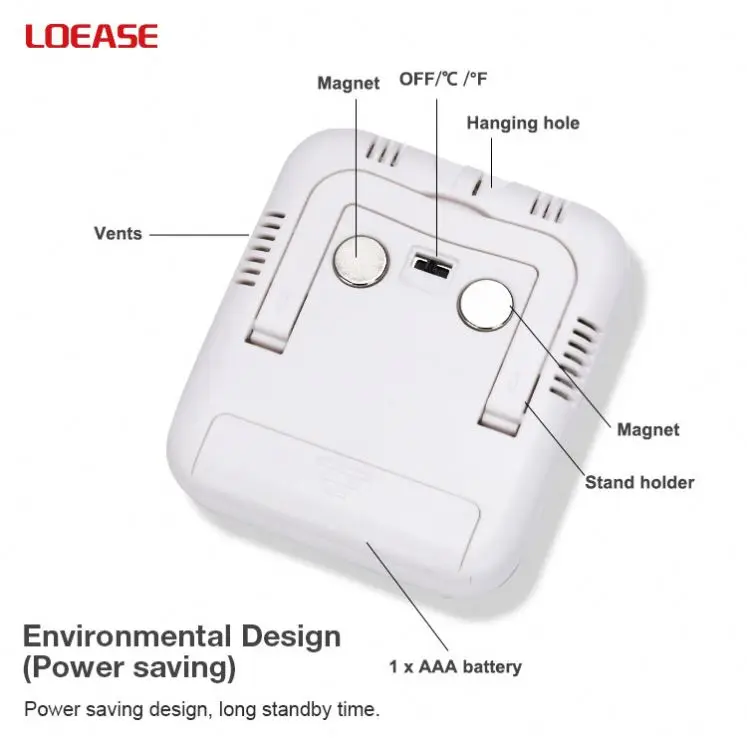 Digital Thermometer Hygrometer Sensor Temperature And Humidity Monitor