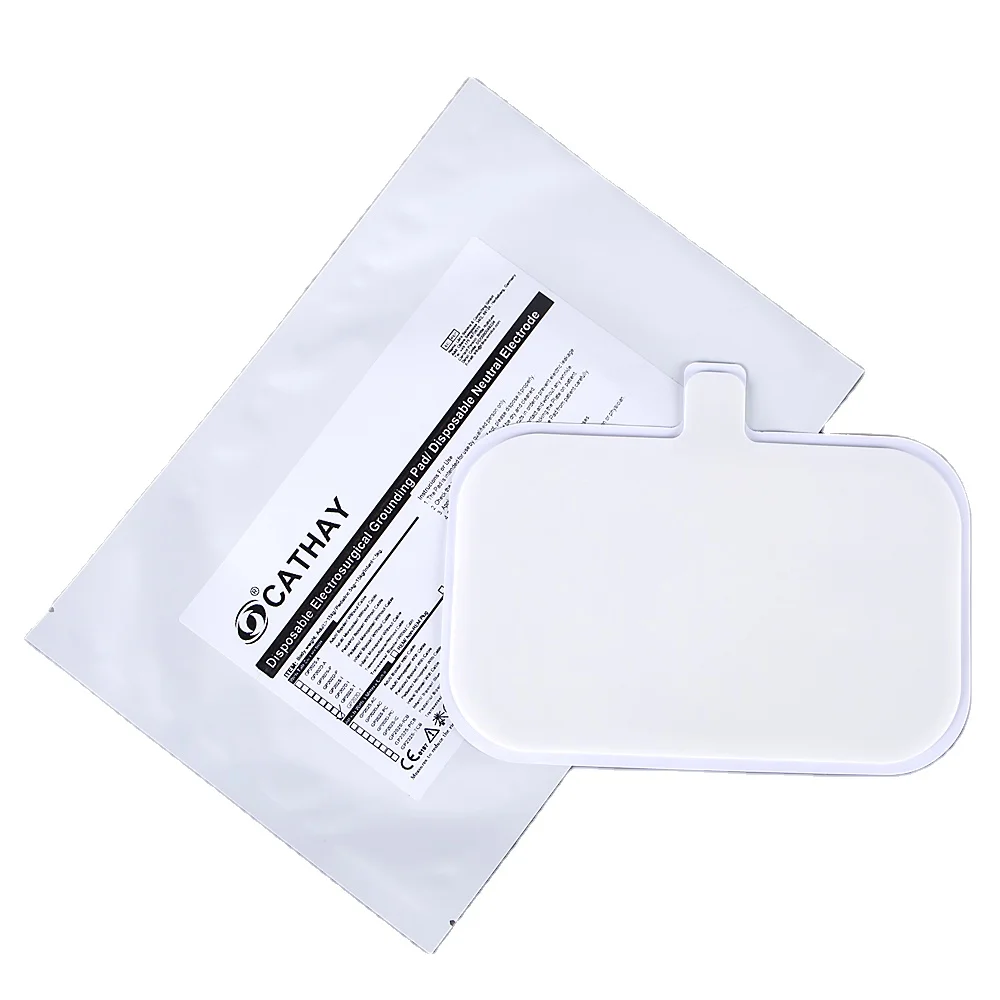 CATHAY OEM Custom Pollution-Free Monopole Patient Plates Electrosurgical Grounding Pads for Child Adult