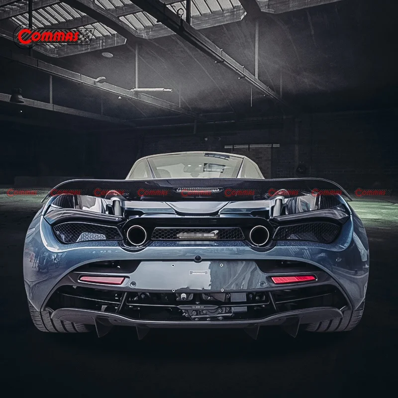 OEM Style Wing Rear Trunk Spoiler For Mclaren 720S Dry Carbon High Polished