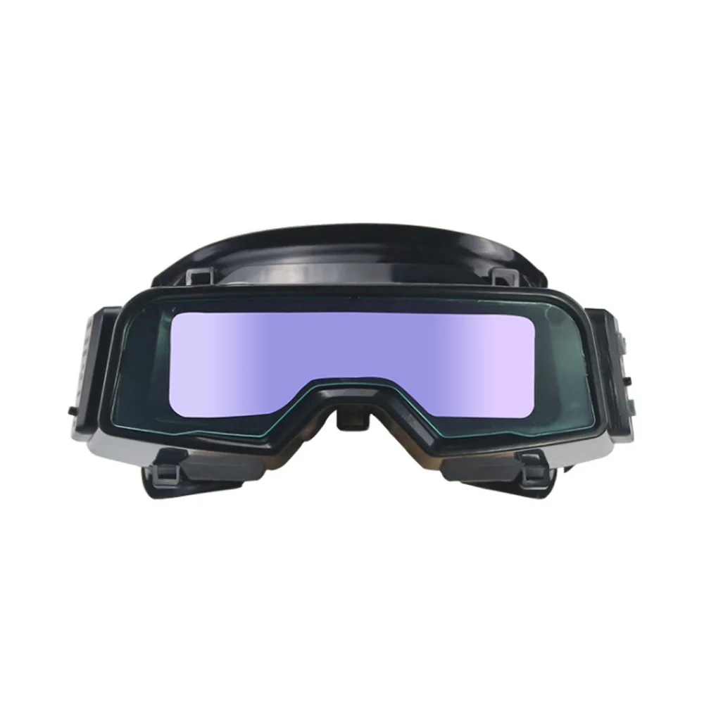 Custom Auto Darkening Welding Goggles with 2 Arc Sensors Face Shield Welding Helmet Welder Face Mask with Eye Shield