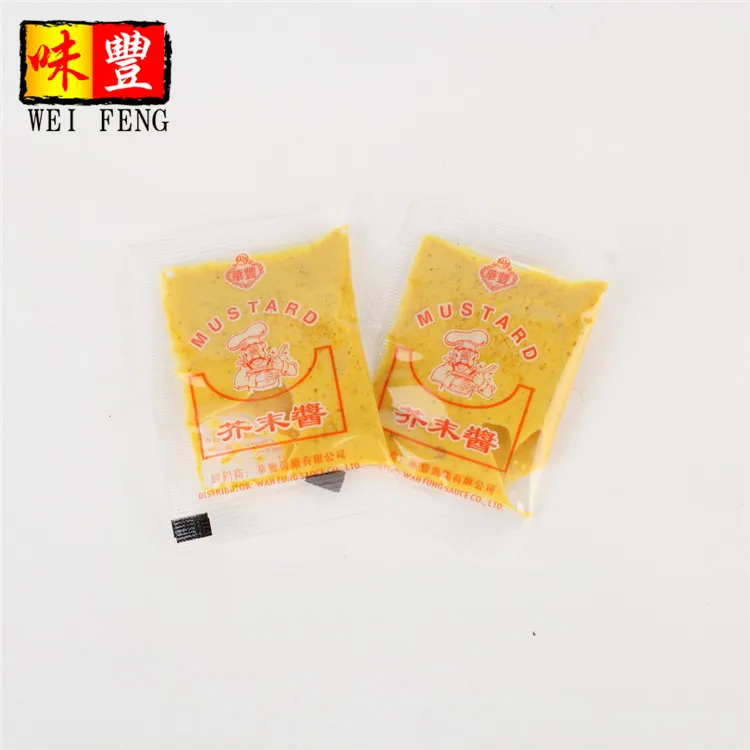 Factory Chinese Guangdong Restaurant Paste Small bag 8ml mini package Roasted Pig sauce sachet