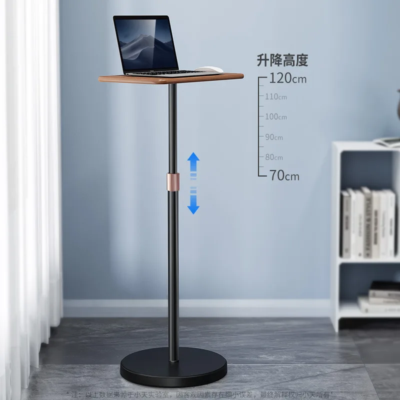 XP-01 700-1200mm Metal Multifunction projector Laptop Floor Stand Holder Height Adjustable white black big round base stand sit