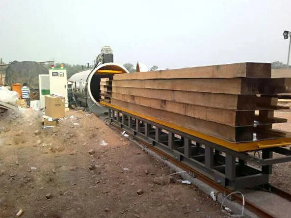 
Industrial Autoclave for Wood Drying 
