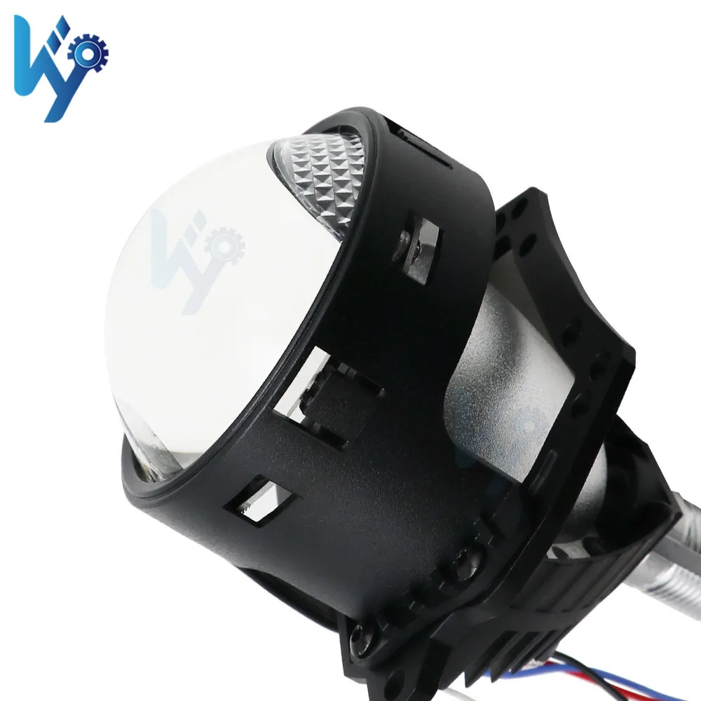 New KY-P15 3.0 inches Bi LED Projector Lens Auto Car RHD LHD HID Headlights H7 Mini-DT Projector DRL and Cornering Assistance
