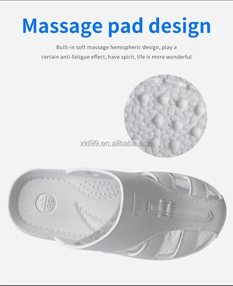 Cleanroom ESD Anti Static PVC Safety Slipper