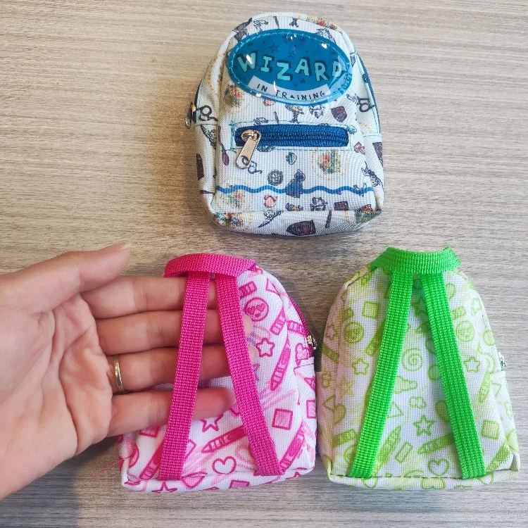 Mini Backpack Stationery Set Mini Toy Gift Set 6 Real Working Stationary Surprises Inside School Supplies for Boys and Girls