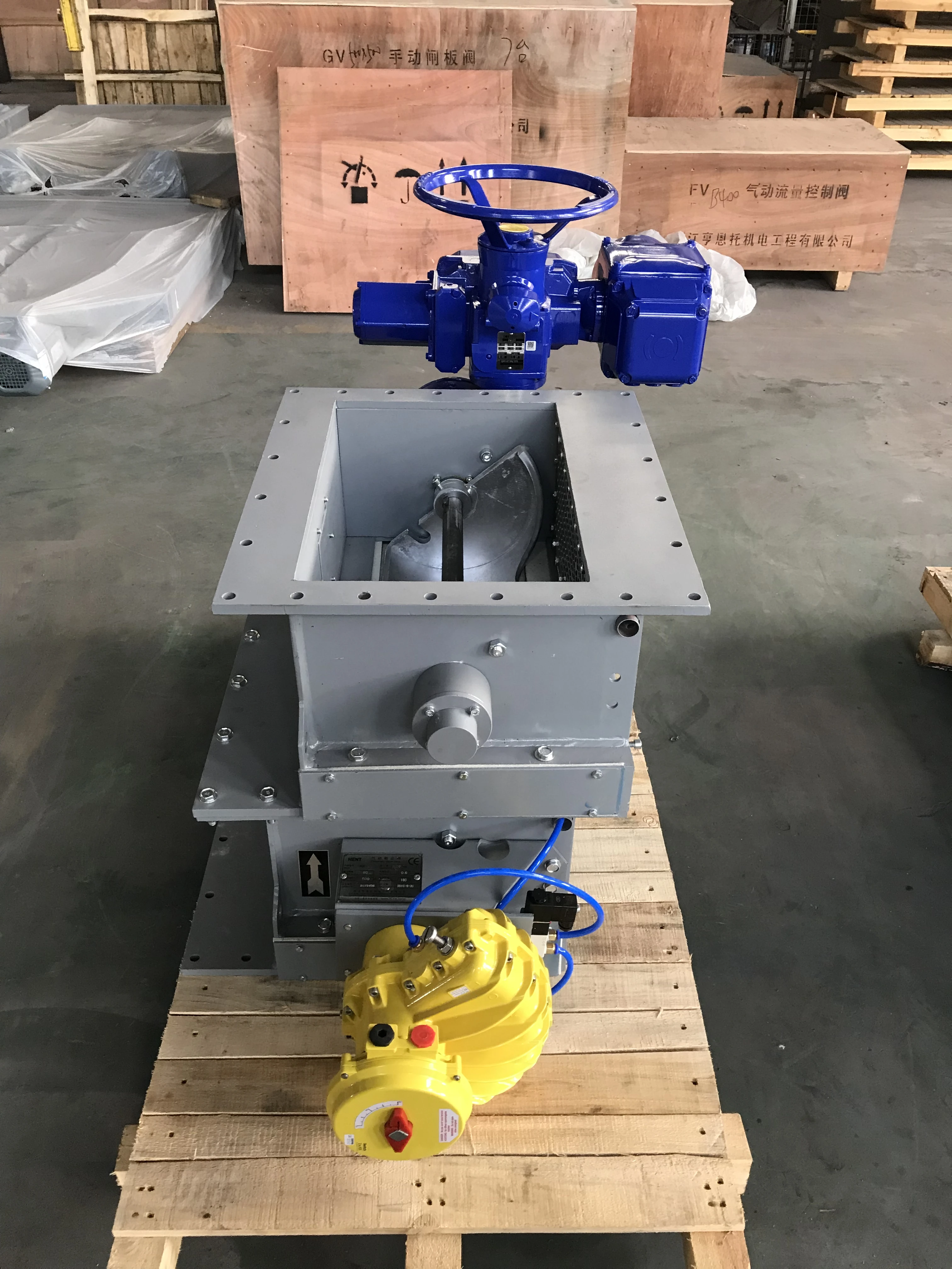 HENT American Customizable valve PGV Claudius Peters safty sliding flanged screw ball valve air lock valve