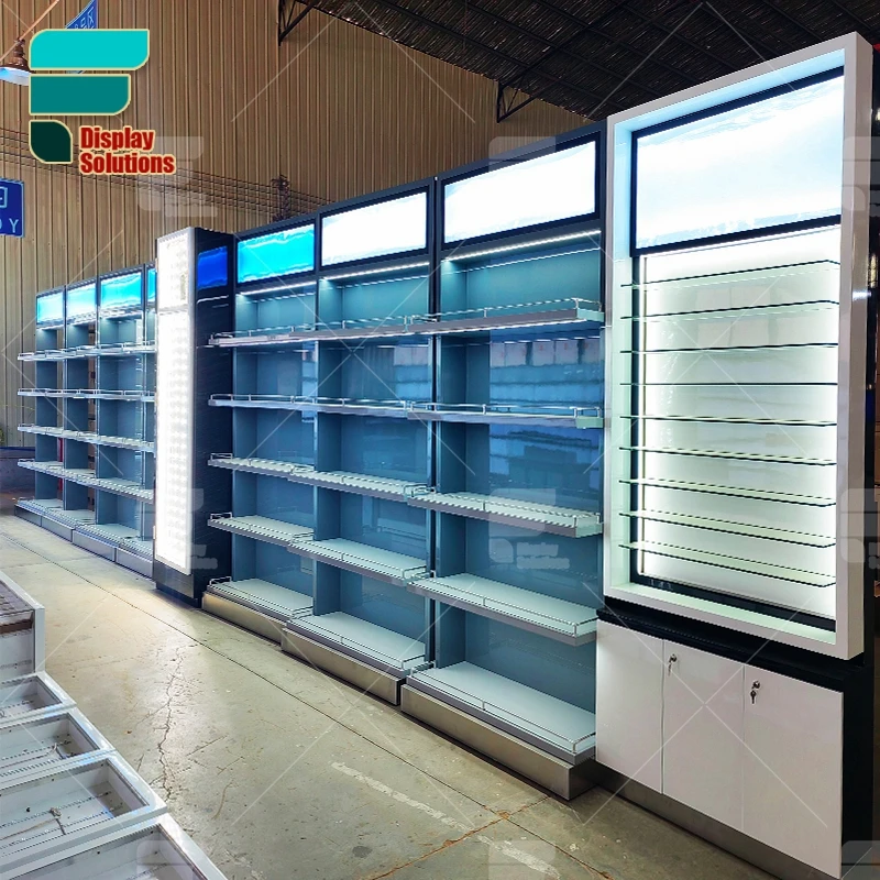 Витрина на заказ с полным зрением украшение для магазина дыма оптовая продажа витрина аптеки кальяна