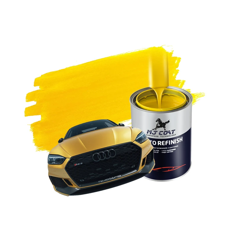 High Quality Car Refinish Paint Automotive Paint 1K Basecoat Silver Gray Metallic Factory Price