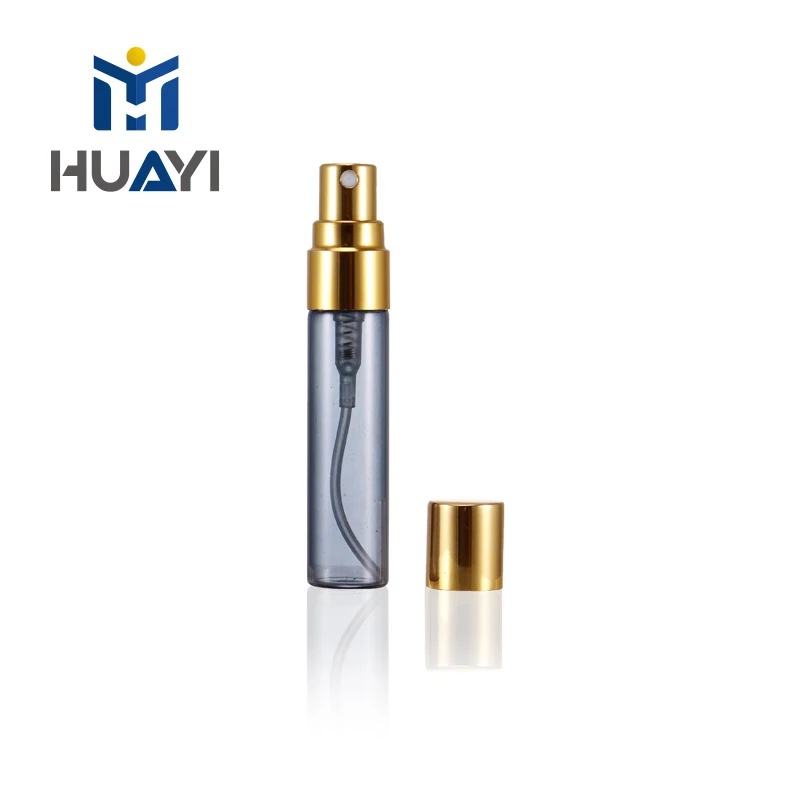 Empty 5ml - 12ml glass bottle tube with screw cap for attar perfume bottles