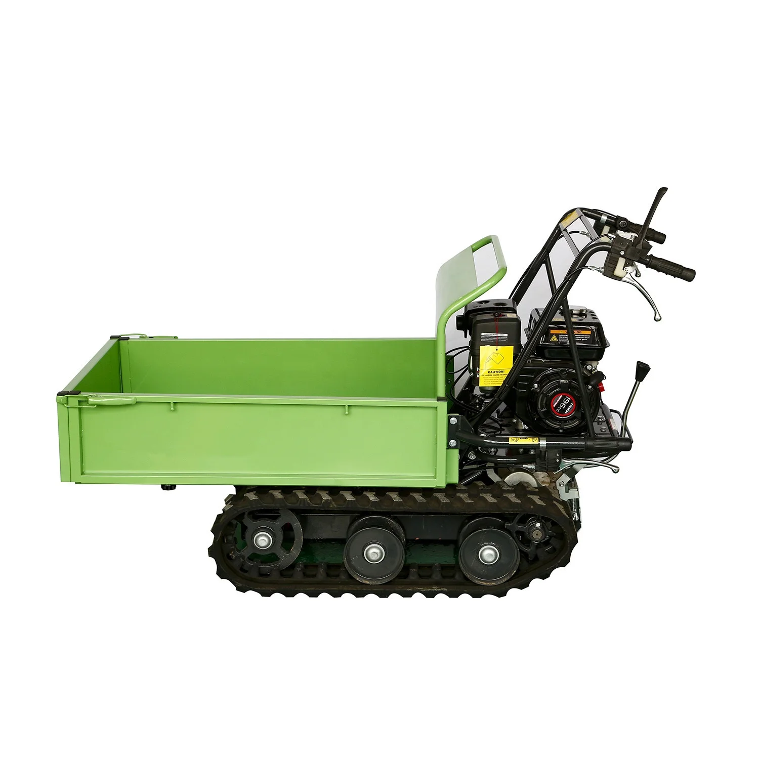 Hot Selling 300kg Mini Track Dumpers with 6.5HP Gasoline Engine
