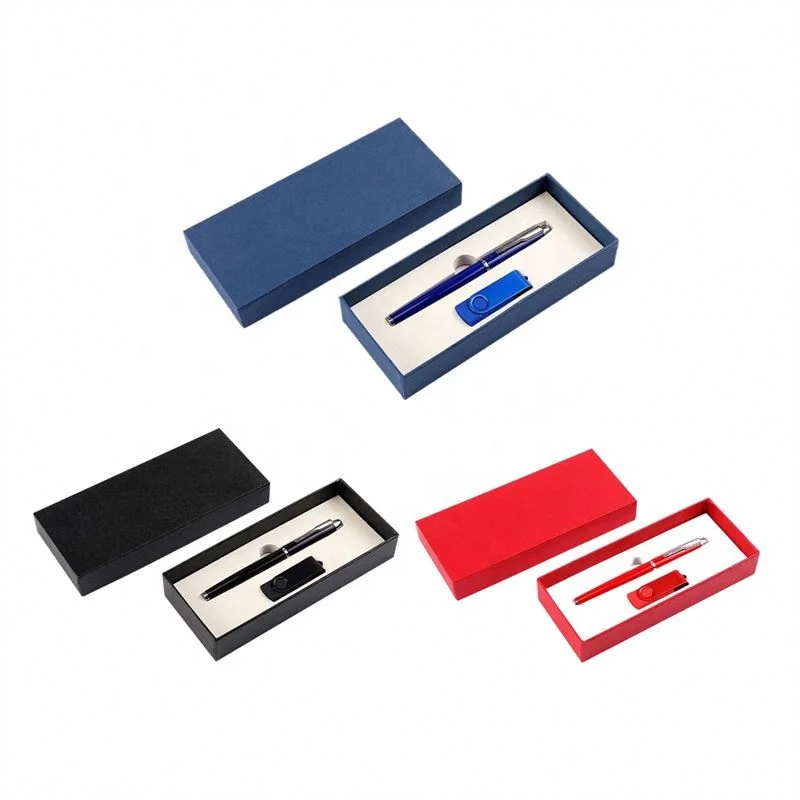 2 in 1 USB Flash Drive Pen Set with Custom Logo Promotional Business Gift Sets Promotion Corporate Items
