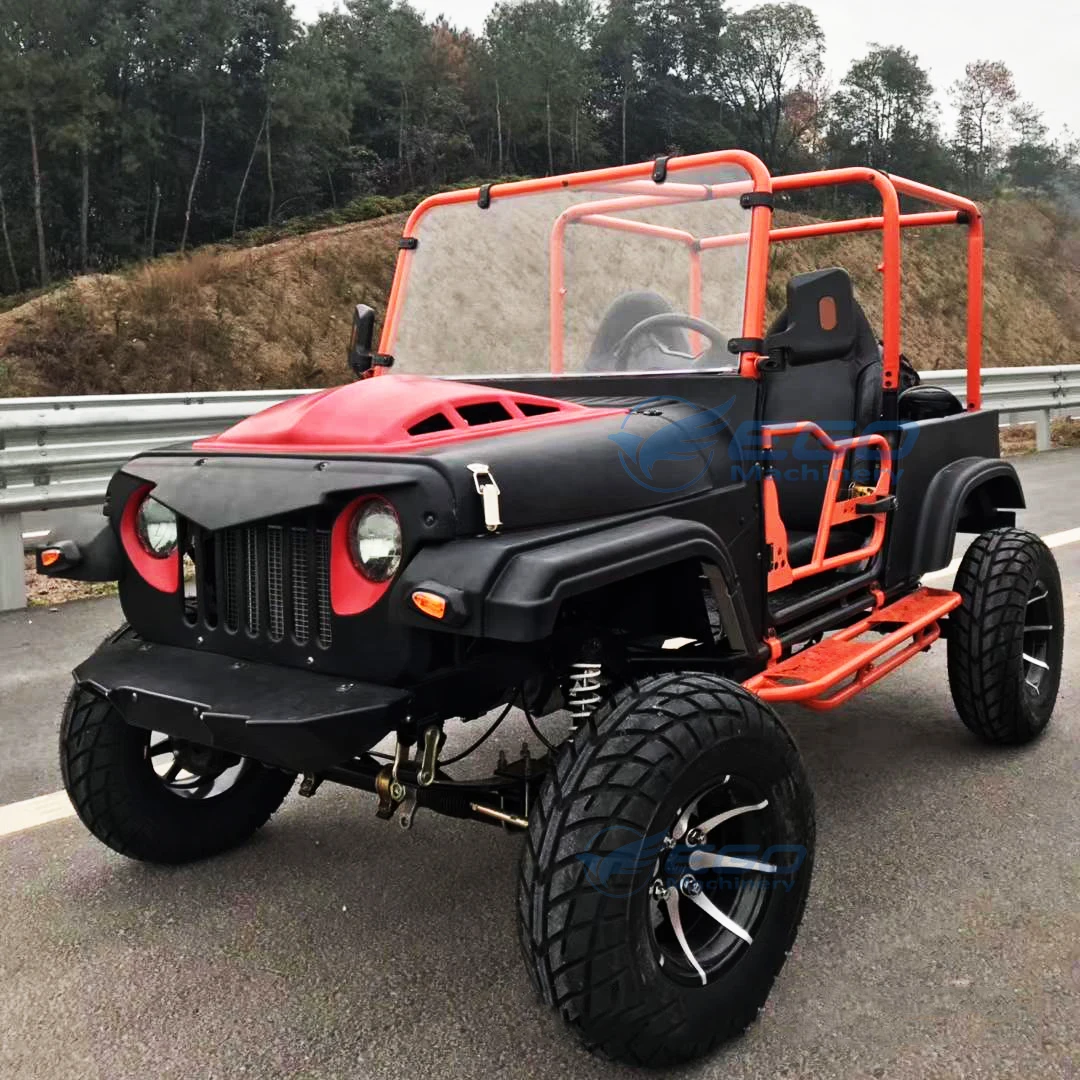 125/150/250/350cc mini jeep Electric jeep Atv electric for kids Off road buggy Electric utv Utv 4x4 Buggy Mini willys jeep