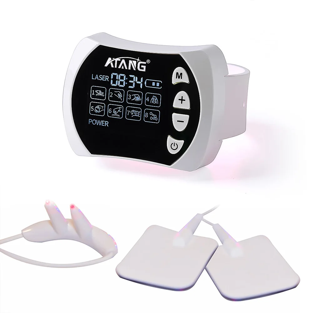 Household Use LLLT Low-Level Laser Therapy Device Treats Coronary Artery Disease Low Blood Sugar Symptoms Diabetic Watch