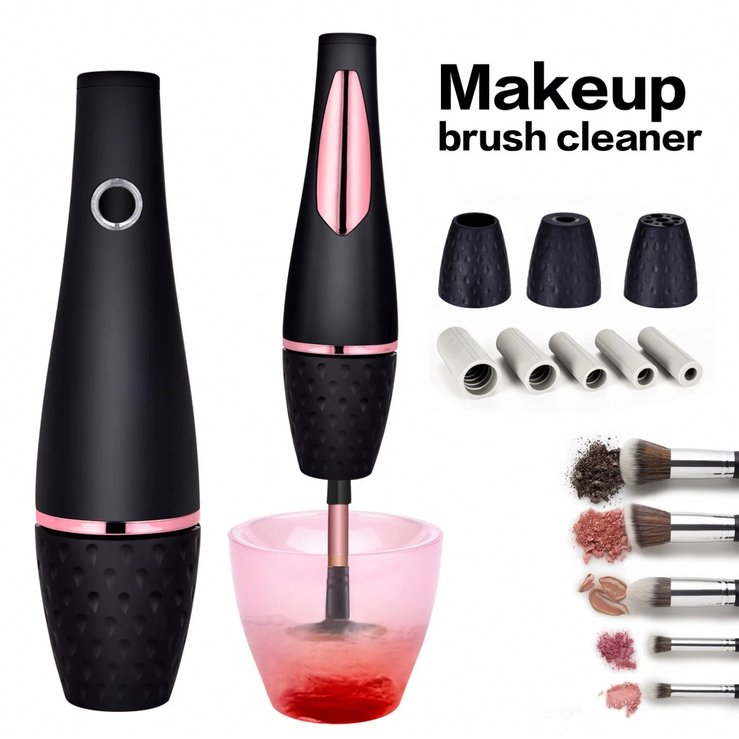 
Automatic Makeup Electronic Brushes Cleaning Dryer Machine Makeup Spinner All Size Makeup Brush Cleaner 
