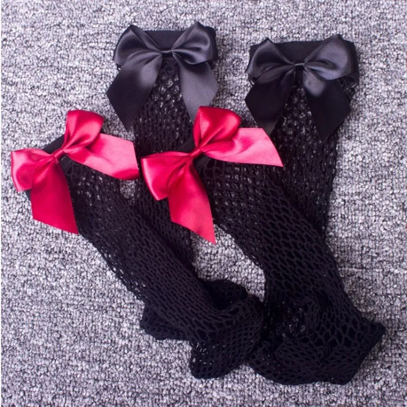 
Kids Fishnet Socks Ankle Dress Hollow Out Mesh Stockings Universal Size For Children Girls M2056 
