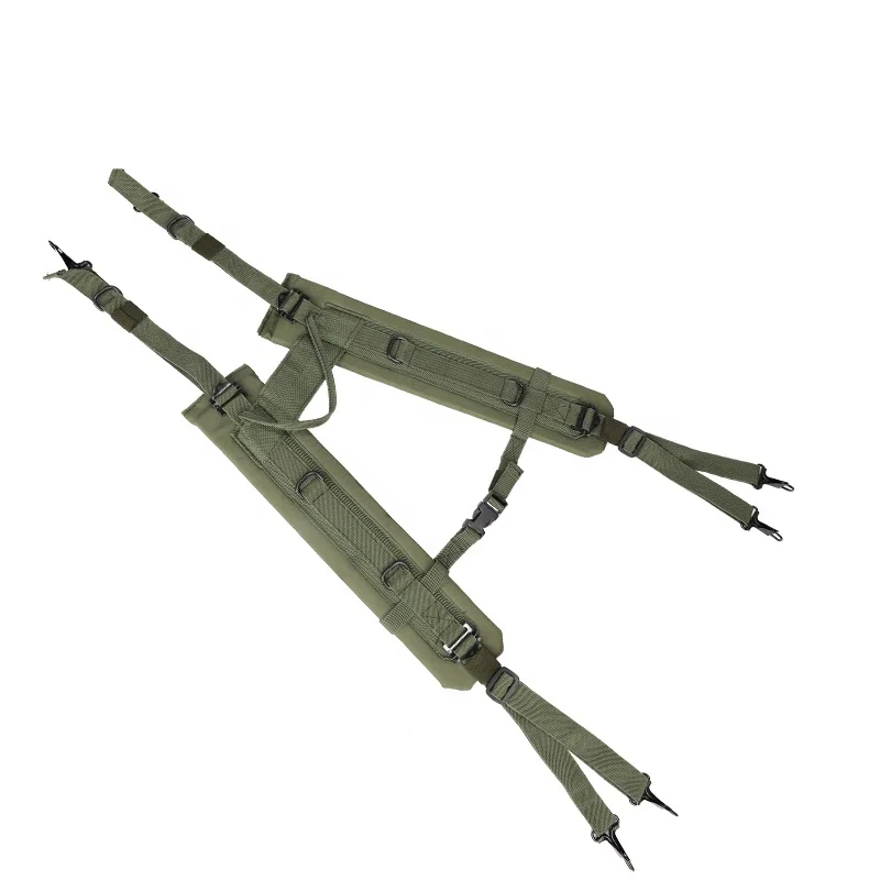 YAKEDA replacement accessories olive green adjustable trekking backpack padded shoulder strap