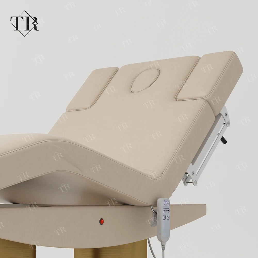 Turri Electric Automatic Reclining Esthetician Spa Bed Salon Adjustable Electric Massage Beauty Table Cama Electrica De Belleza