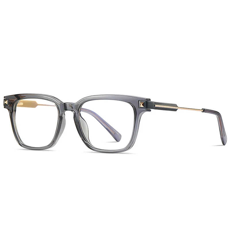 Customize Logo Spring Hinge Anti Blue Ray Computer Glass Eyeglasses Men Optical Frames Glasses Designer