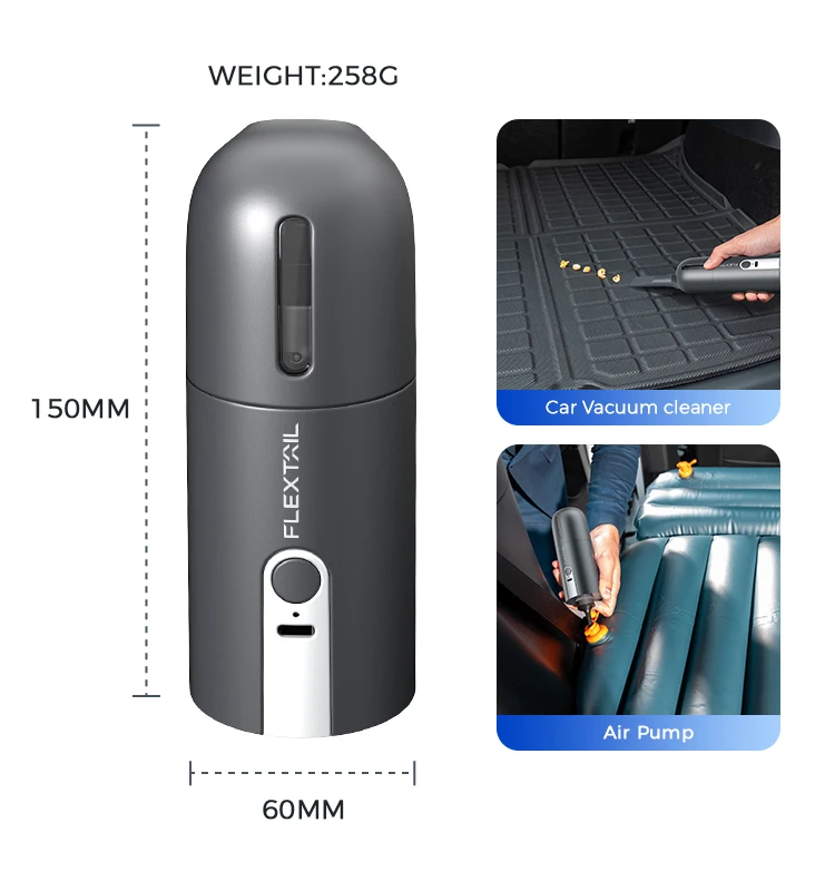 5000Pa Portable Handheld car vacuum cleaner mini vacuum cleaner for car