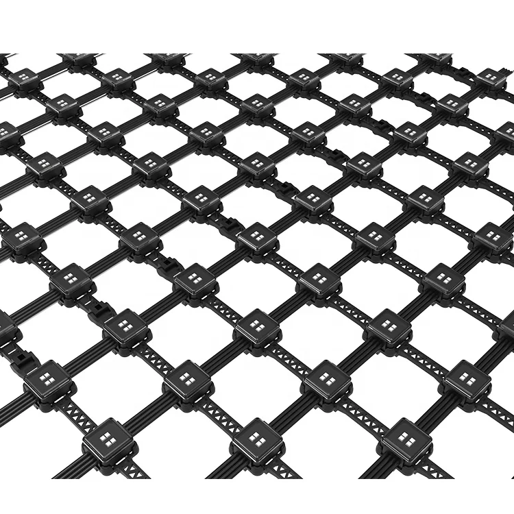 Flexible LED Curtain Display Net Screen Pixel LED Dot Light LED Mesh Screen For Media Facade