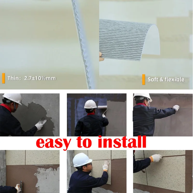 Customized Natural Stone Sheets Flexible Thin Solid Surface Tile Veneer for Interior and Exterior Wall Designed for Export