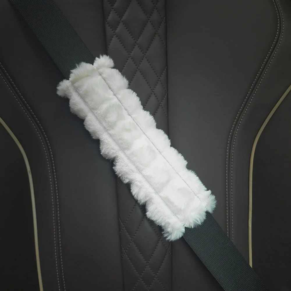Hot-Selling Luxury Business-Style Car Interior Accessories High Quality Car Seat Belt Shoulder Protection Covers Cute Design