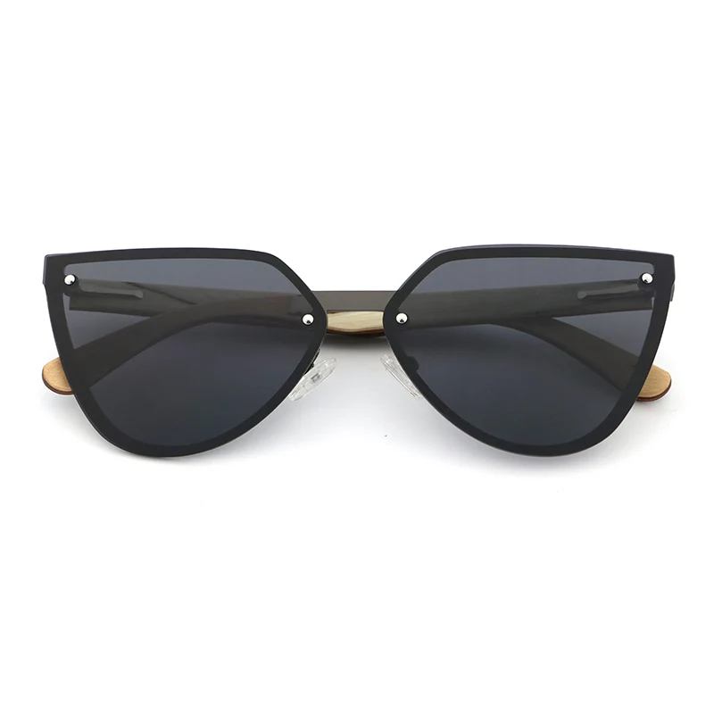 Fashion stylish 2022 women retro black clear lenses ladies square thin cat eye sunglasses