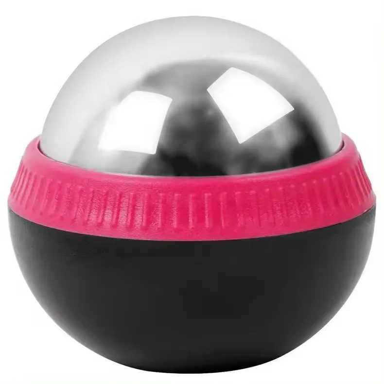 Cryo Massage Ball Portable Facial Therapy Tool 304 Stainless Steel Freeze Ball Cold Heat Massage Roller Ball
