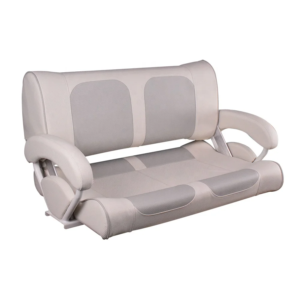 Marine Deluxe Double Flip-Back Seat Bench seating for Yacht