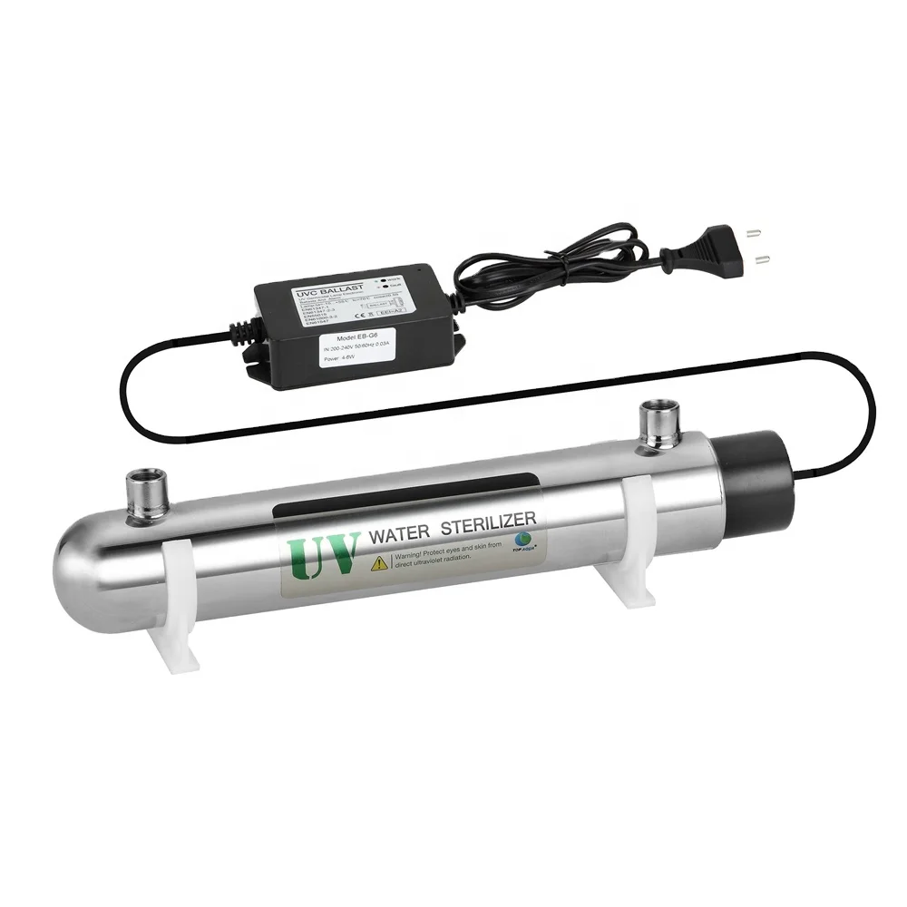 Фильтры для воды 1 ГРМ, фильтры из нержавеющей стали SS304, УФ-лампа, стерилизатор воды