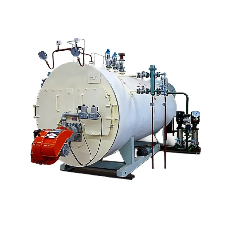 Chinese WNS Series Condensing Steam Boiler Diesel Oil Natural Gas Fired Boiler for Industry