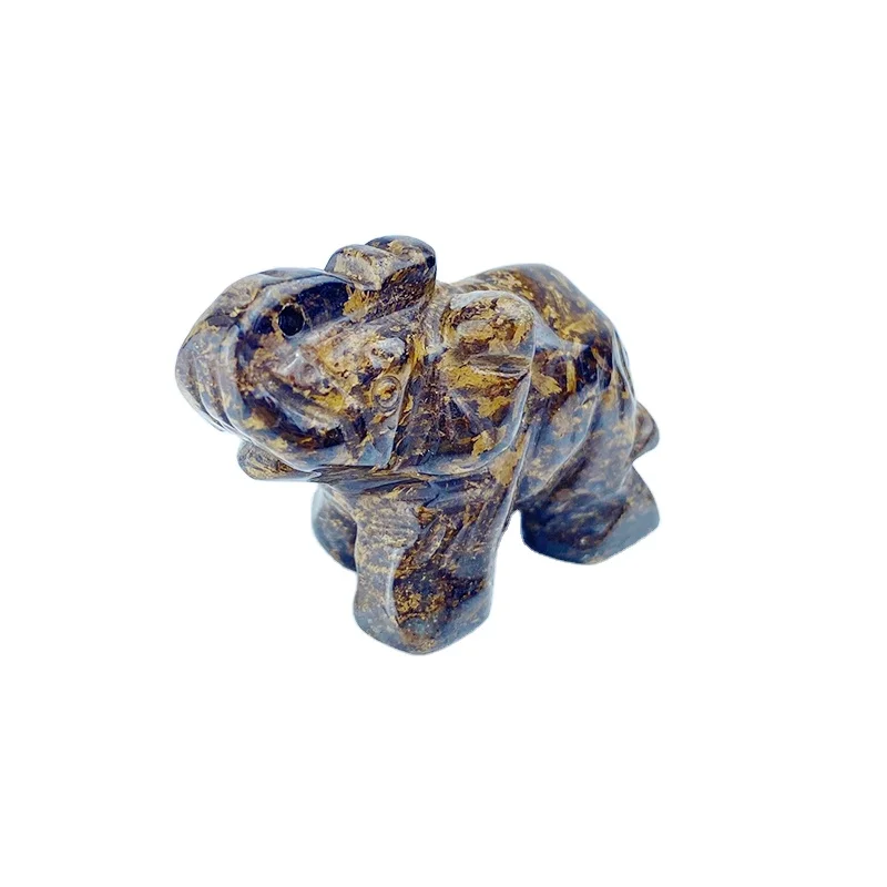 
Hot Selling Elephant Animal Craft Stone Crystal Figurine Creative Crystal Craft 