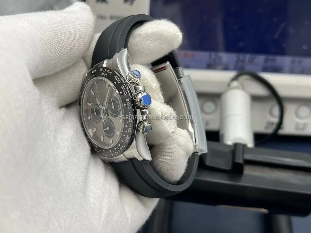 BT завод 4130 автоматический механический Watch-904L корпус из нержавеющей стали 40 мм Циферблат панда дисплей Аналоговый ETA Движение бизнес
