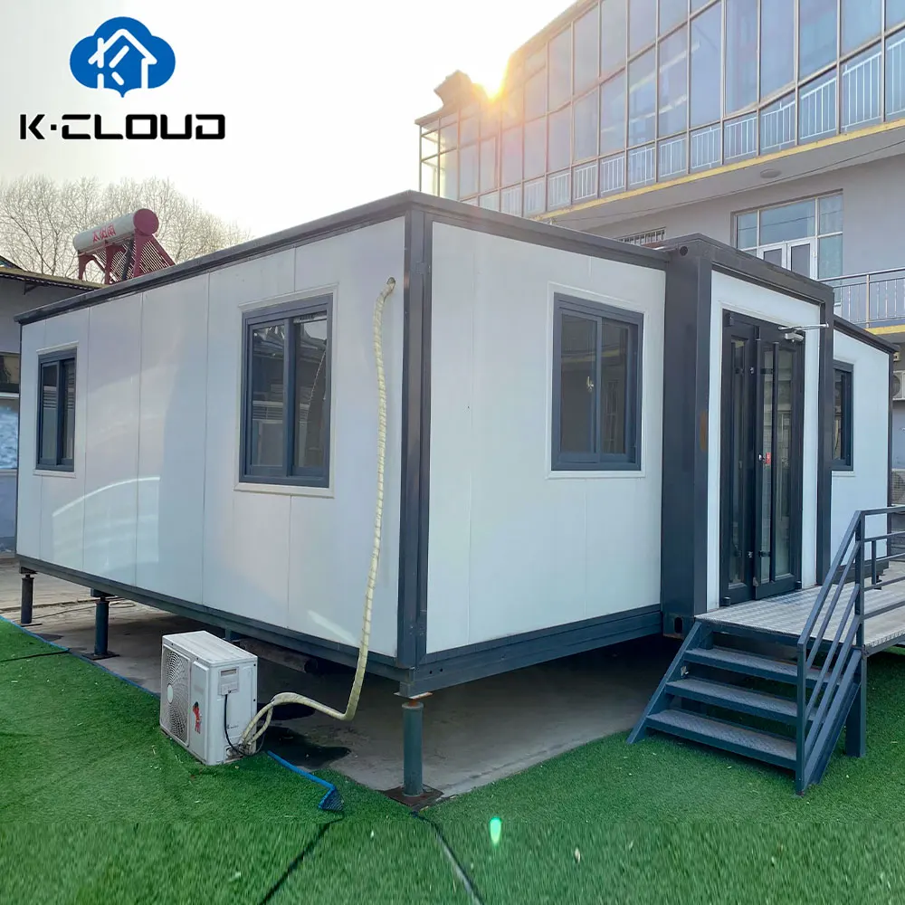 40 футов 20 стандартная Складная расширяемая контейнерная дом Casa Prefabricada Роскошная современная вилла сборная передвижной