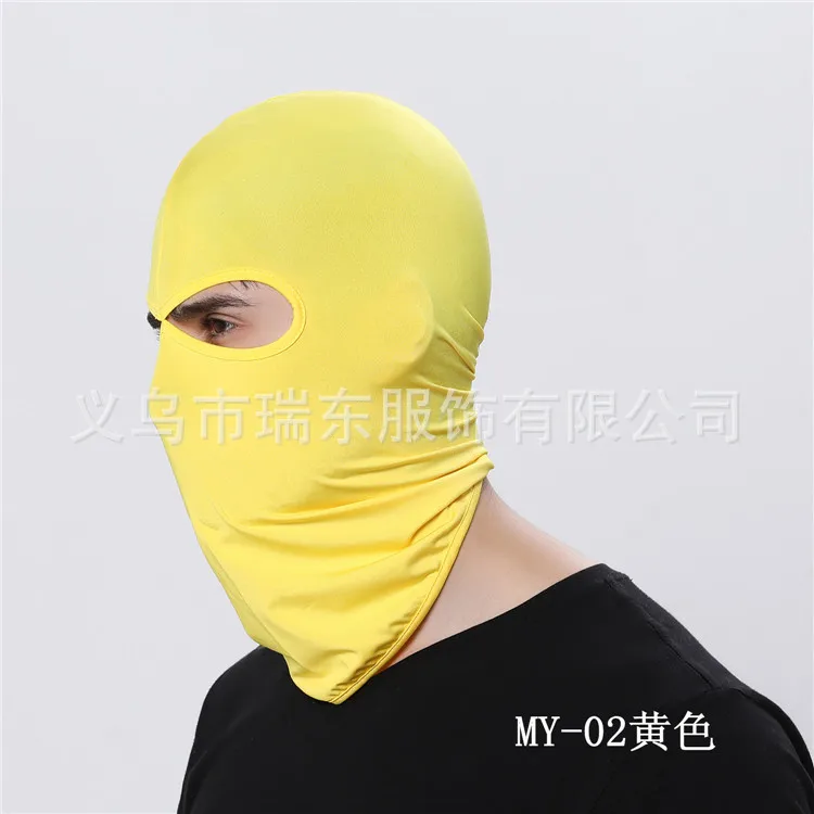 JL280 New Arrival Summer hats balaclava ski soft 1 hole ski beanies in bulk outdoor colorful Riding Windproof Balaclava