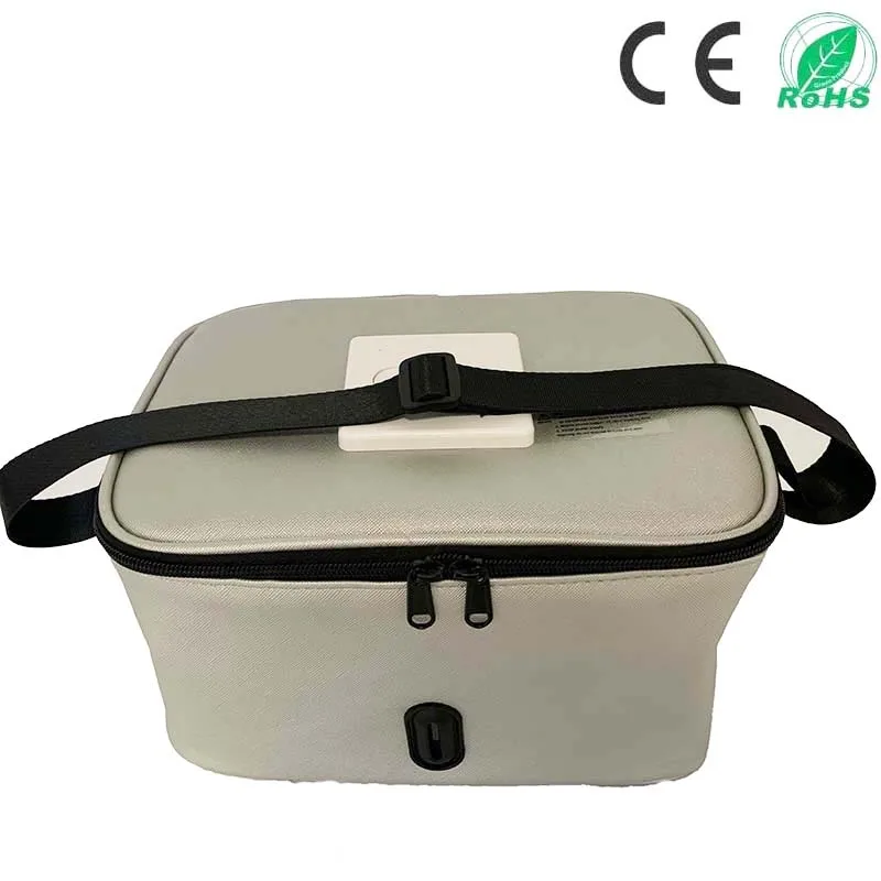 
UV sterilizer box, UVC Cleaner Disinfection Lamp Compact for Mobile Phone, Clothes, Glasses Kills 99.9% of Germs Viruses 