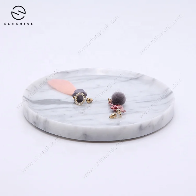 New Arrival Stone Marble Decorative Serving Tray For Hotel