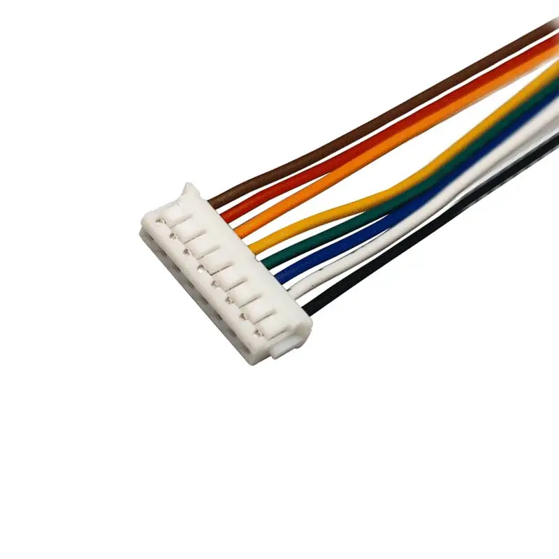 custom 2 3 4 5 6 7 8-13 pin jst zh 1.5 mm pitch connector terminal housing 26awg cables wire assembly harness