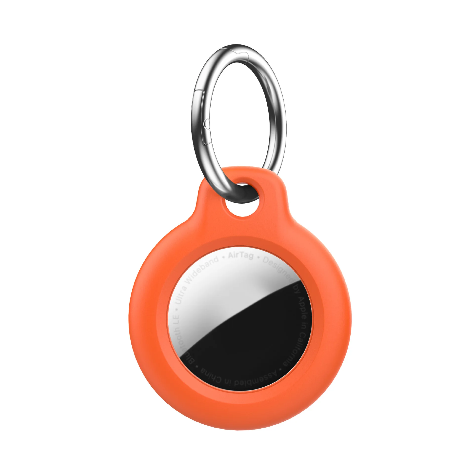 Xun Xin Custom Anti-Scratch Keychain Silicone Case Strap Accessories Air Tag Key Finder Tracker Pet Valuables air tag Keychain