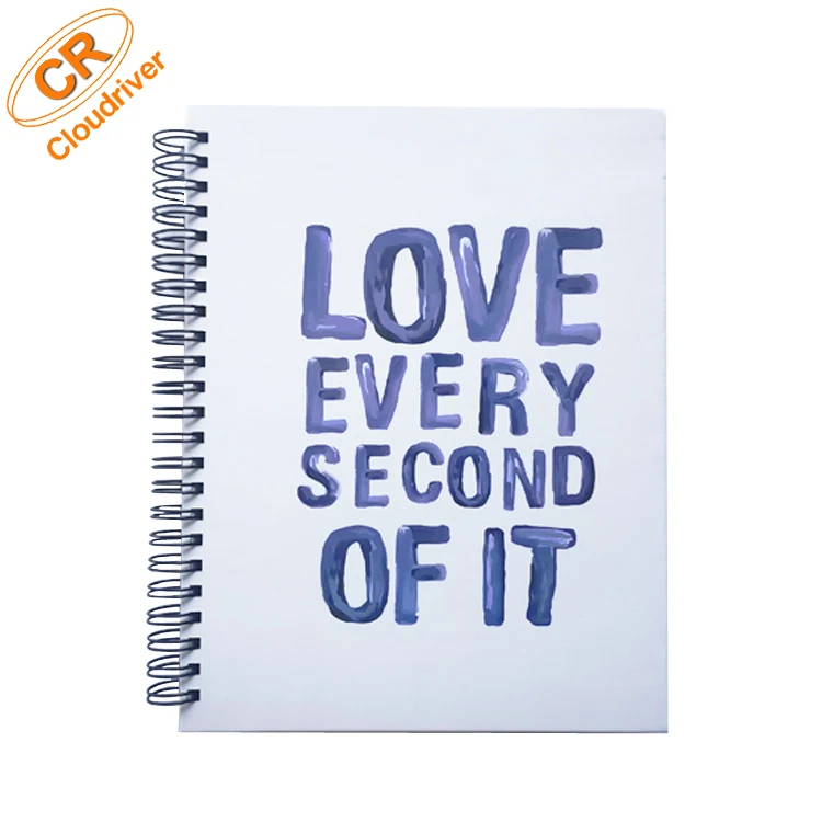 Записная книжка в твердом переплете с принтом на