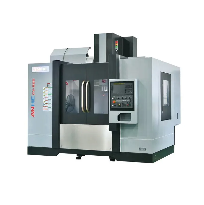 Anhe High Speed Cnc Machining Center Mitsubishi Control 3Axis 4 Axis 5 Axis Cnc Vertical Milling Machine Centers
