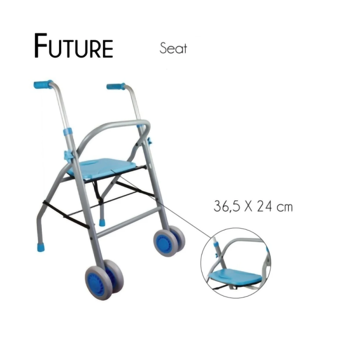 Hot Sale Best Quality Guarantee Mobiclinic Brand Easily Transportable Walkers For Export