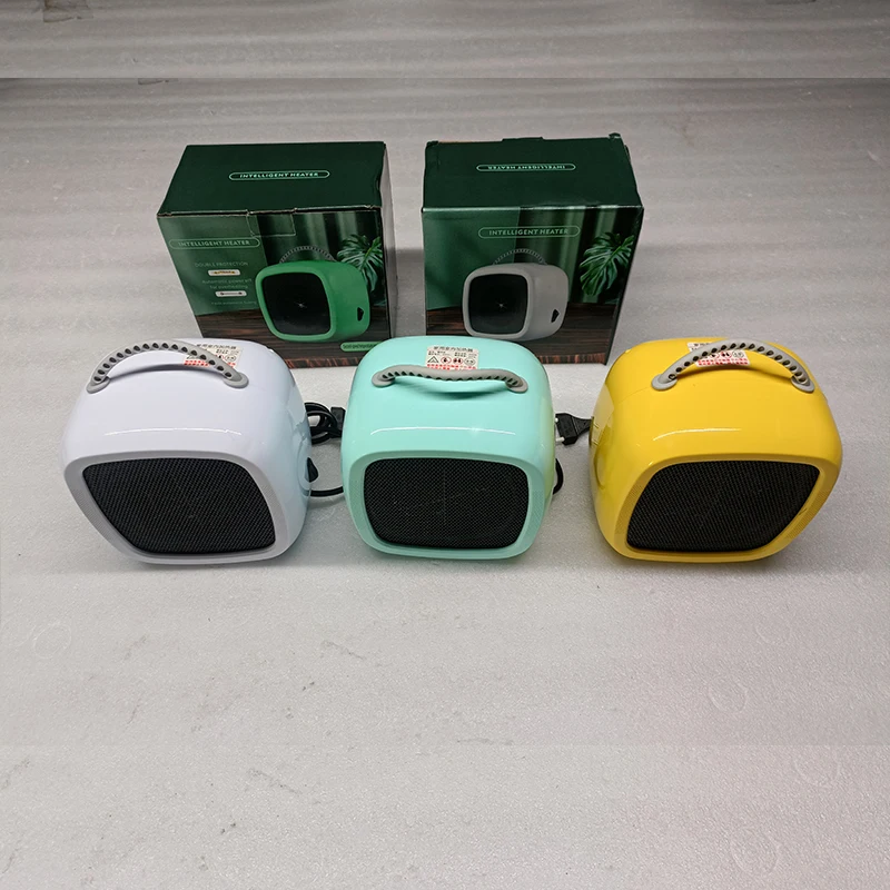 Portable desktop heater fan mini electric heaters home room office winter heating fan