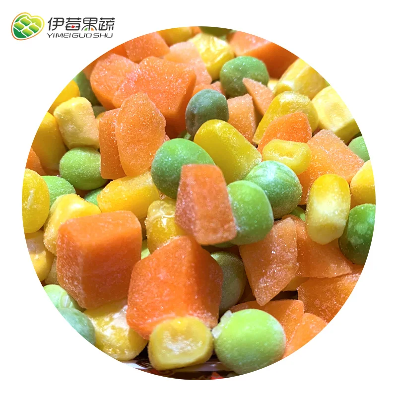 IQF processing line wholesale bulk frozen mixed vegetables