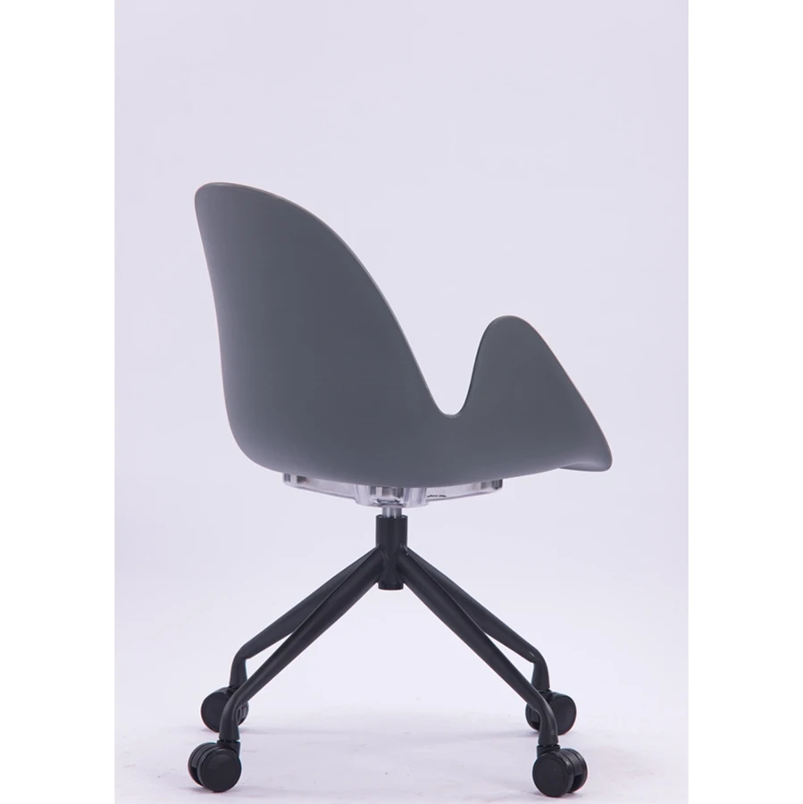 Новейший дизайн, высокое качество, обеденный пластиковый металлический стул, полипропиленовый стул с обивкой