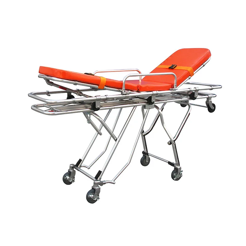 Top Sale Used Multifunction Lightweight Aluminum Detachable Ambulance Stretcher Wih Locking Mechanism