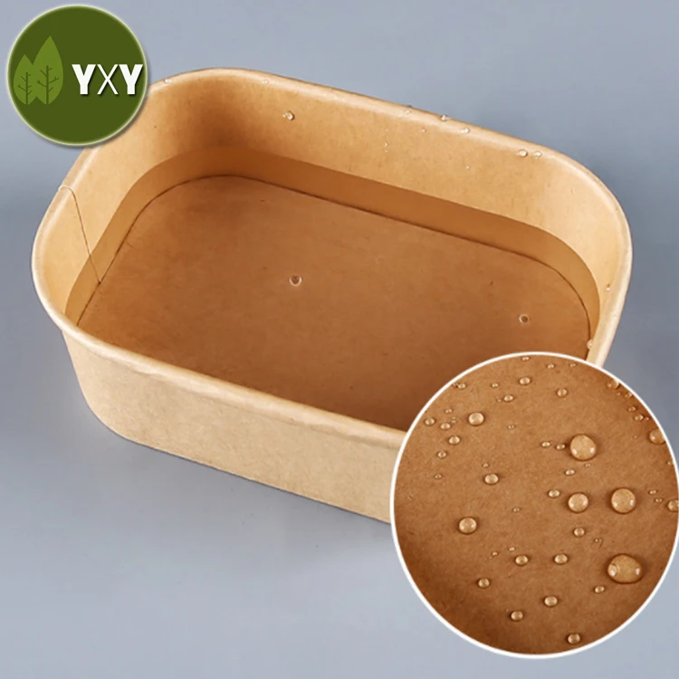 Rectangular disposable take away 750 ml containers