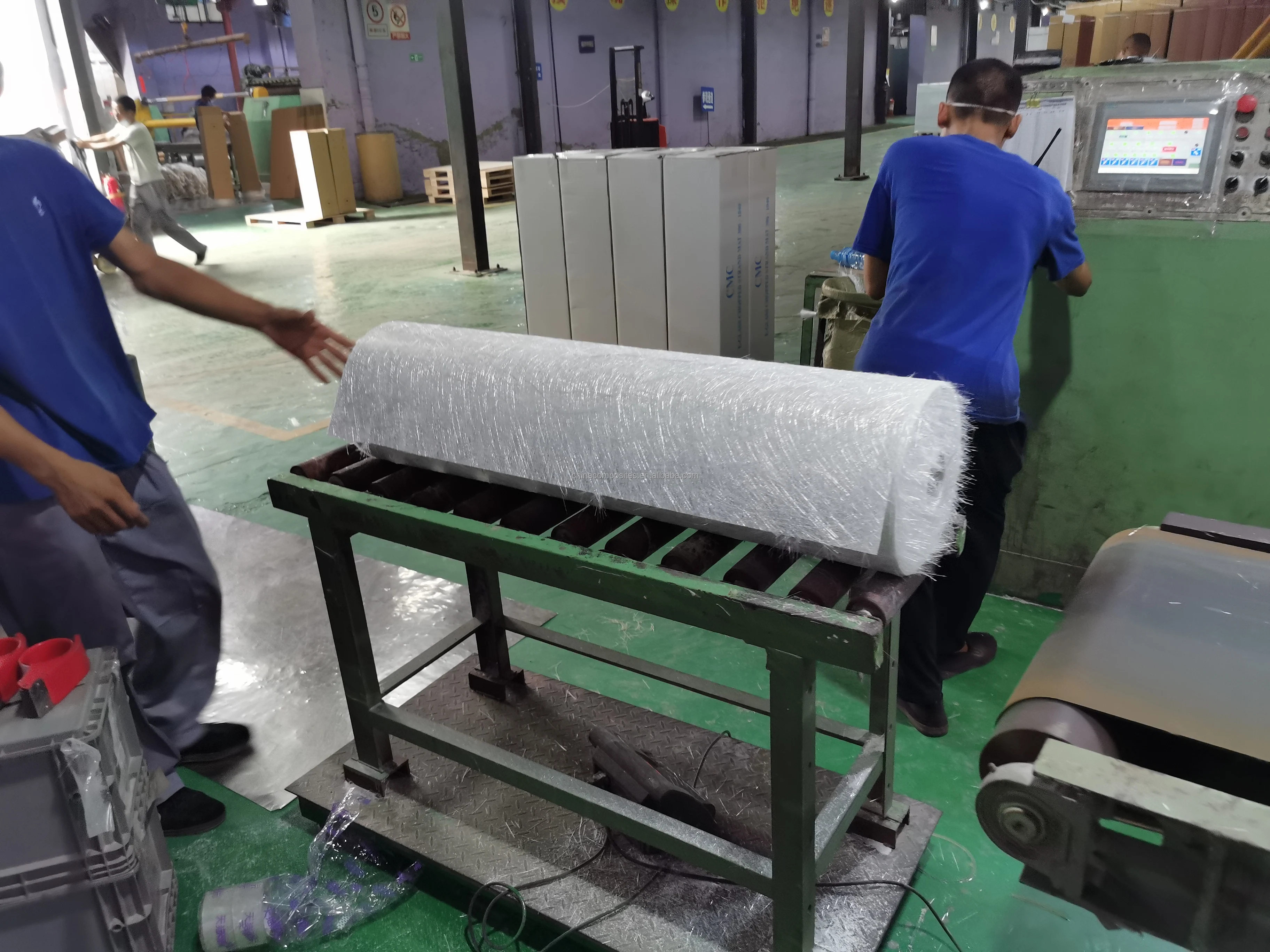 Fiberglass Surface Mat Fiberglass Mat Roll E Glass Bonded with Emulsion or Powder EMC 80 EMC 100 EMC 120 for Excellent Surface